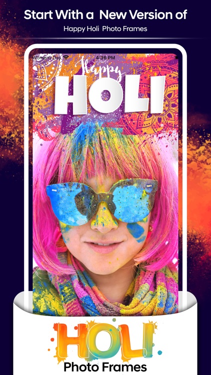 Holi Photo Frames