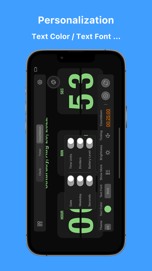 #5. iFlip Clock - Time Widget (iOS) By: 若愚 马