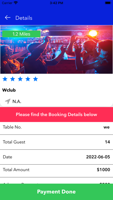 Bookit. Screenshot