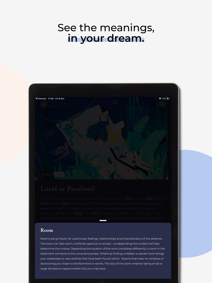 Dreambook－Analyze your pattern