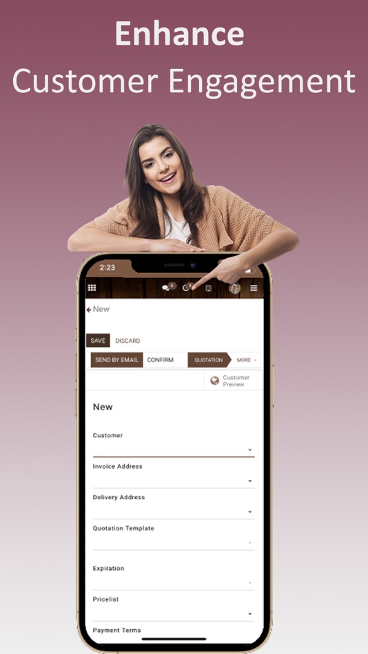 #3. O2b ERP Mobile Application (iOS) 게시자: O2b Technologies Private limited