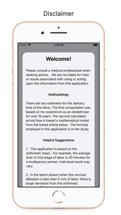 Baby Arrival Time Screenshot