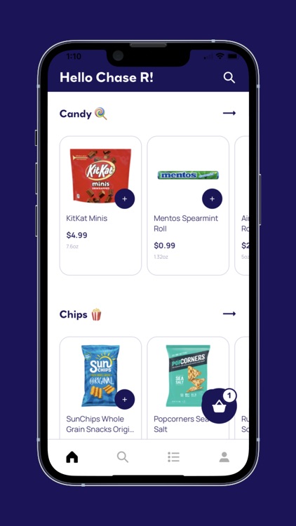 Handle - 10 min snack delivery