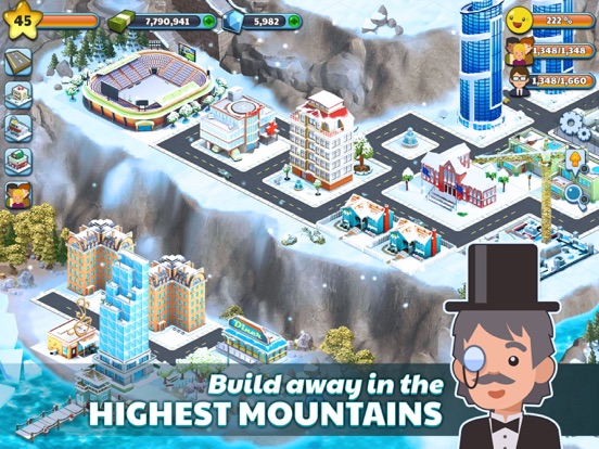 Snow Town - Ice Village World iPad screenshot 5 - Games app