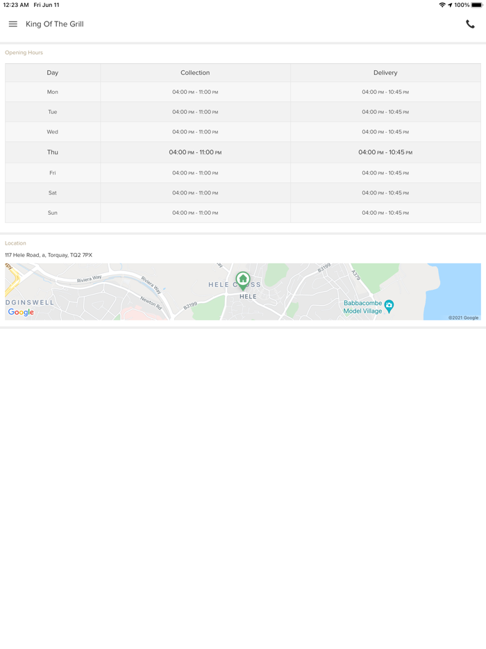 King Of The Grill Torquay