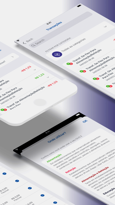 DUCZ Cartão e Benefícios Screenshot