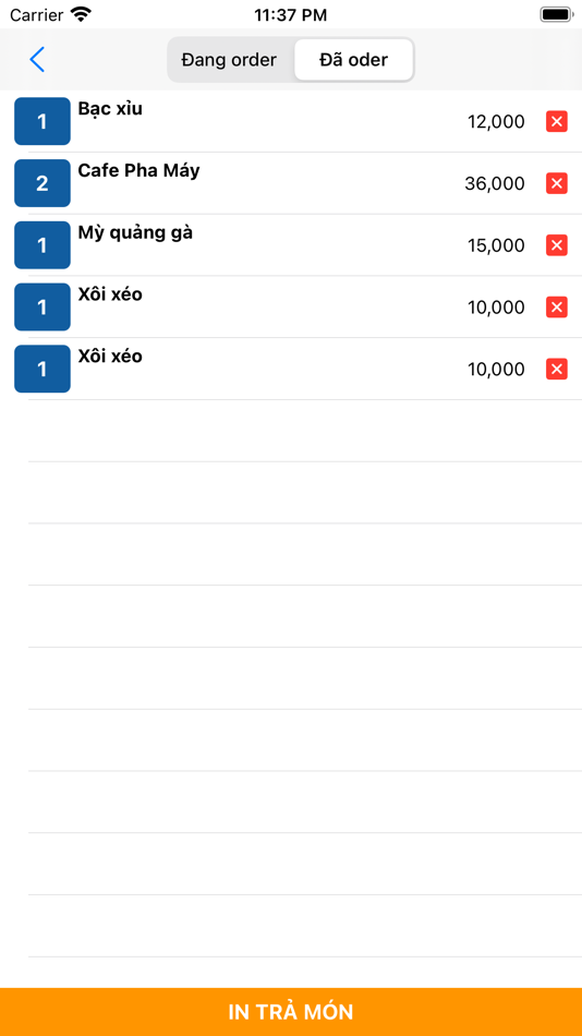 #7. 9pos Order (iOS) By: Nguyen Le Quoc Huy