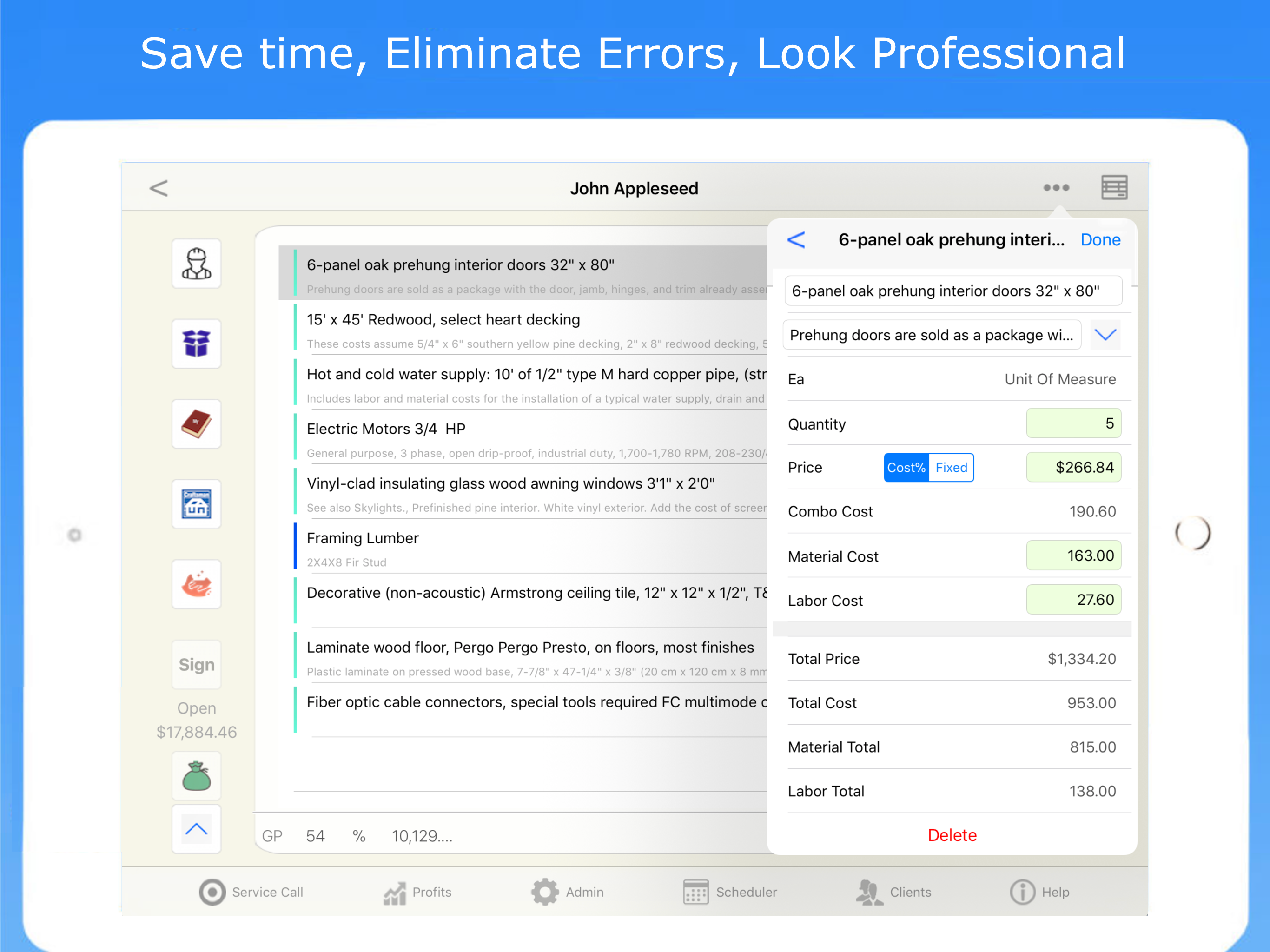 Contractor Estimate & Invoice screenshot 12