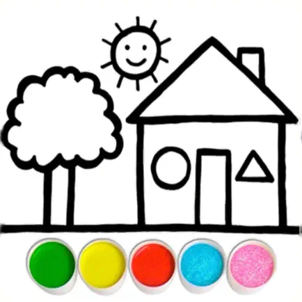 Glitter House coloring Cheats