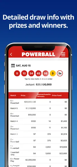 Game screenshot Massachusetts Lotto Results apk
