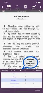 Touch Bible: KJV+ Concordance screenshot #2 for iPhone