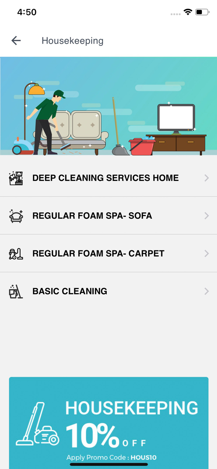 EHS App-Enviro Home Services