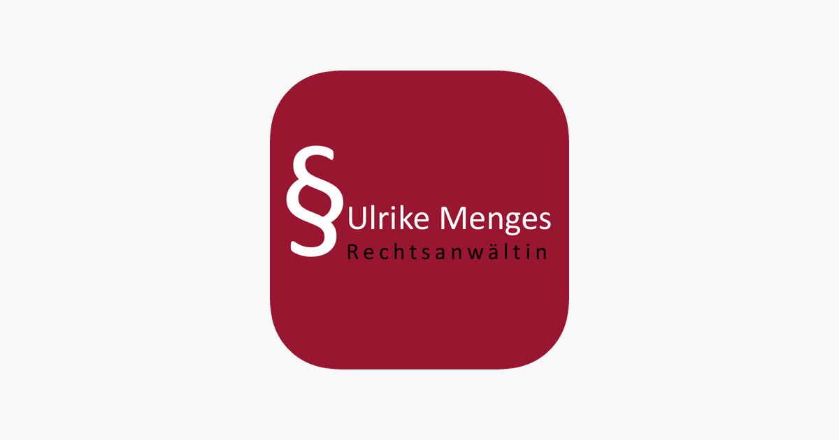 ‎Rechtsanwältin Ulrike Menges on the App Store