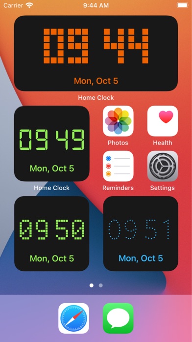 Screenshot #1 pour Horloge digitale - Mode veille
