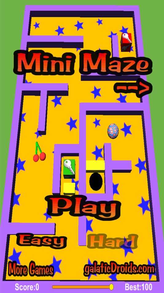 #5. Mini Maze 3D (iOS) 由: Galatic Droids