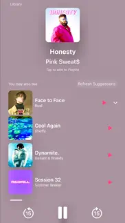 jinx - music recommendations iphone screenshot 1