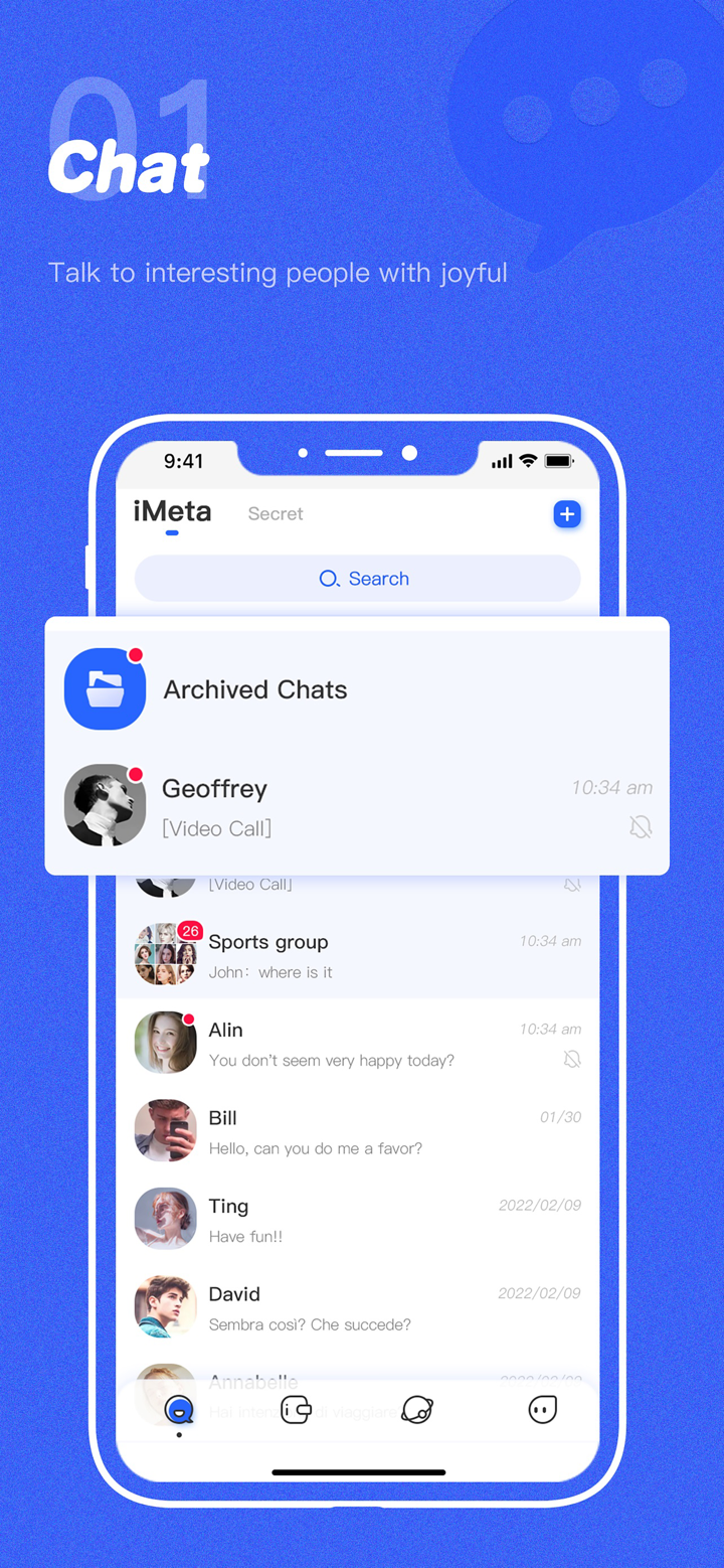 iMetalk screenshot 2