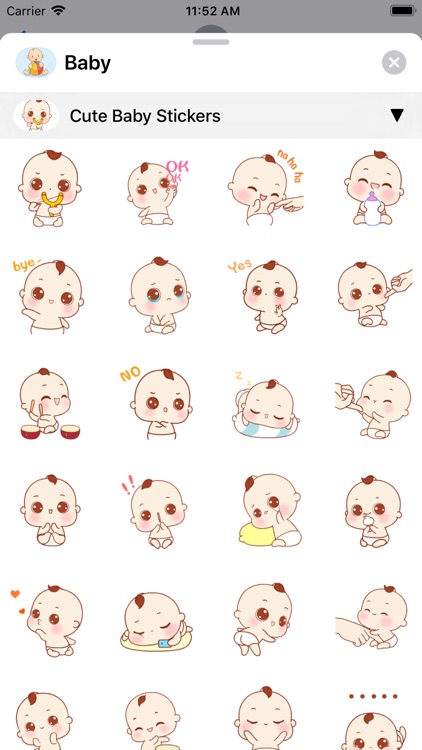 Baby Stickers • screenshot-3