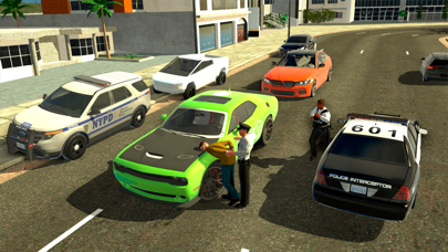 Screenshot #1 pour Jeux de Conduite 2023 : Police