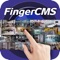 The FingerCMS (Central Monitoring Software) for iPhone is designed for use with DVRs