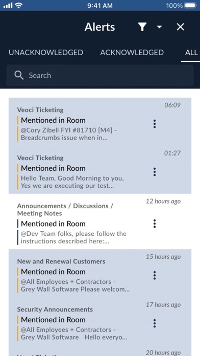Veoci Screenshot