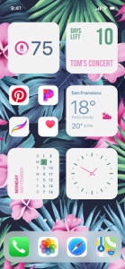 Widget | Countdown to birthday screenshot #6 for iPhone