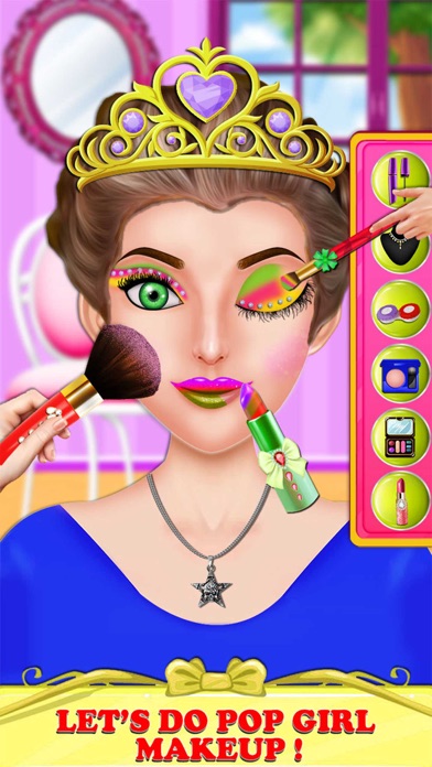 Girl Makeover DressUp Salon 3D Screenshot