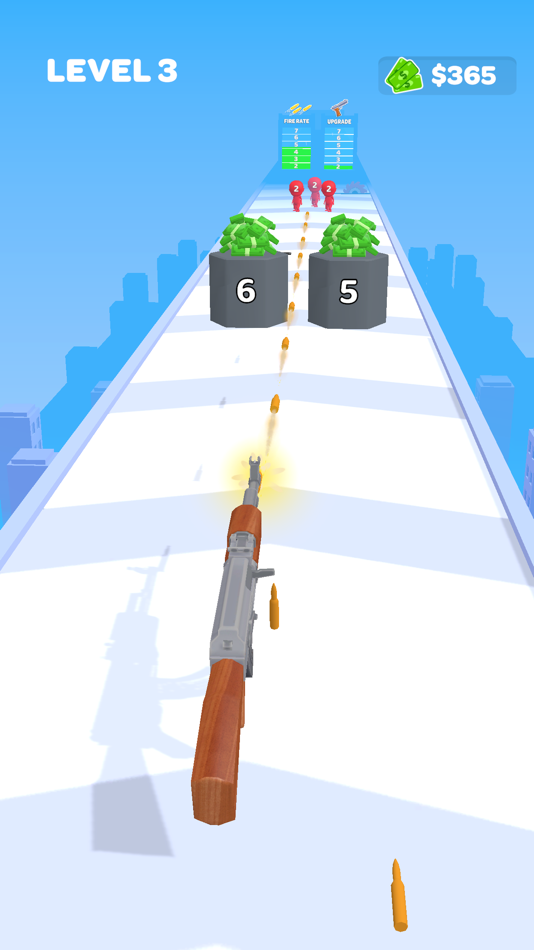 #7. Gun Run!! (iOS) 由: Rollic Games