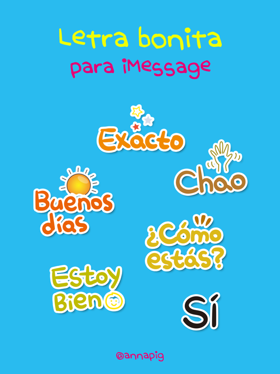 Screenshot #1 for letra bonita para iMessage