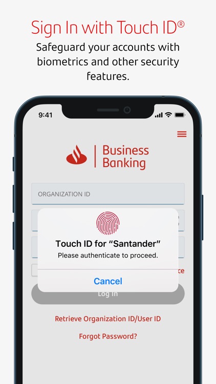 Santander Business Banking screenshot-5