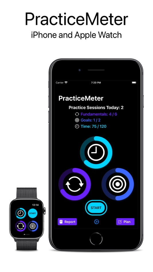 #1. PracticeMeter (iOS) Με: Adam Ballif