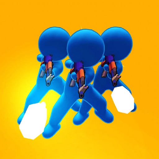 Falling Crowd 3D icon