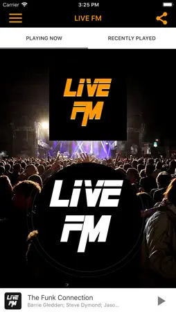 LIVE FM screenshot 1