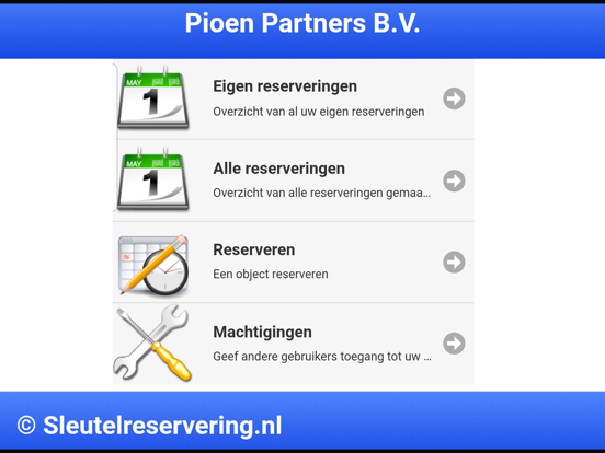 Screenshot #6 pour Sleutelreservering