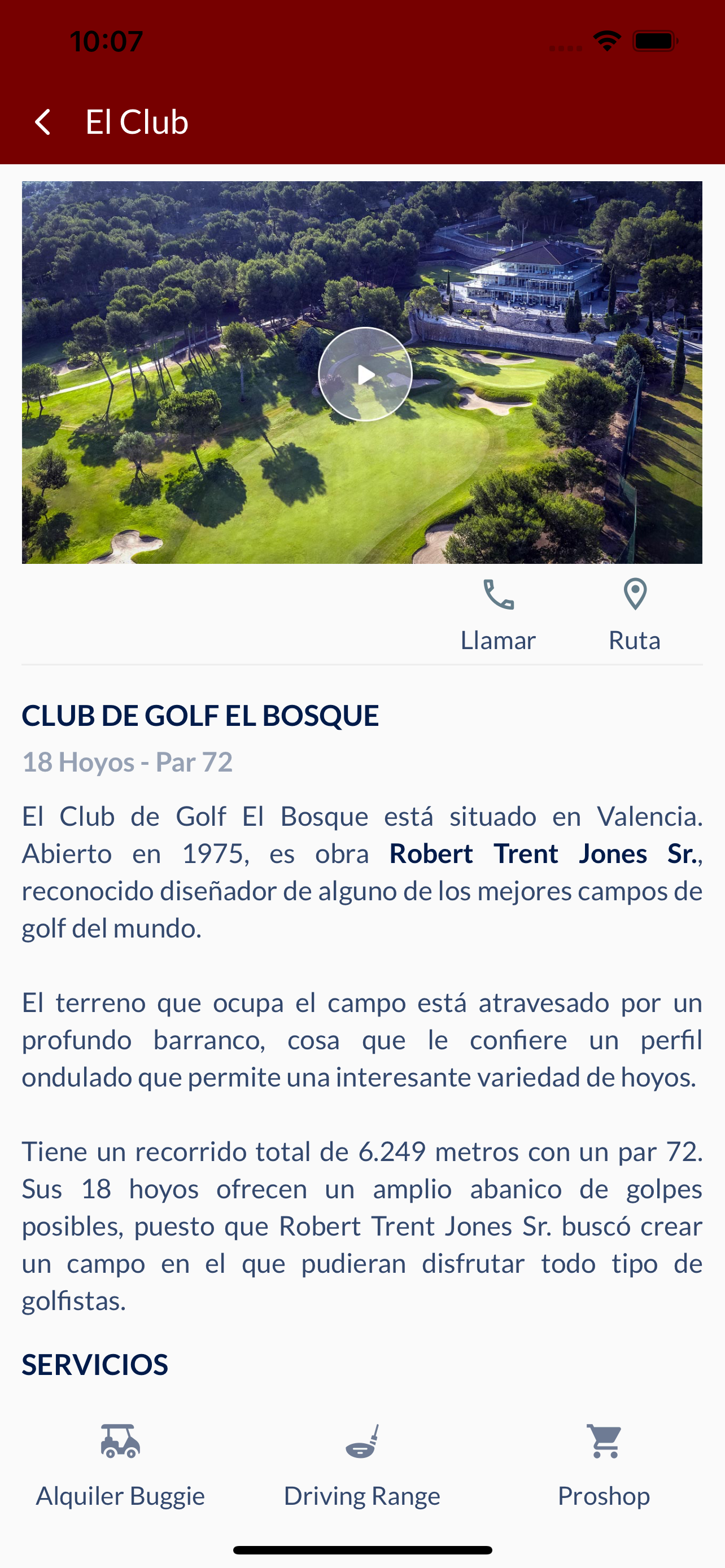 Golf El Bosque