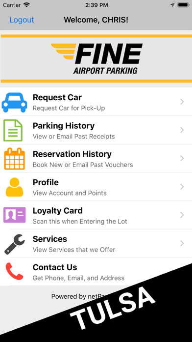 Fine Parking Tulsa Screenshot