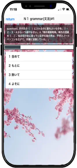 Game screenshot JLPT_日本語能力試験_問題集 apk