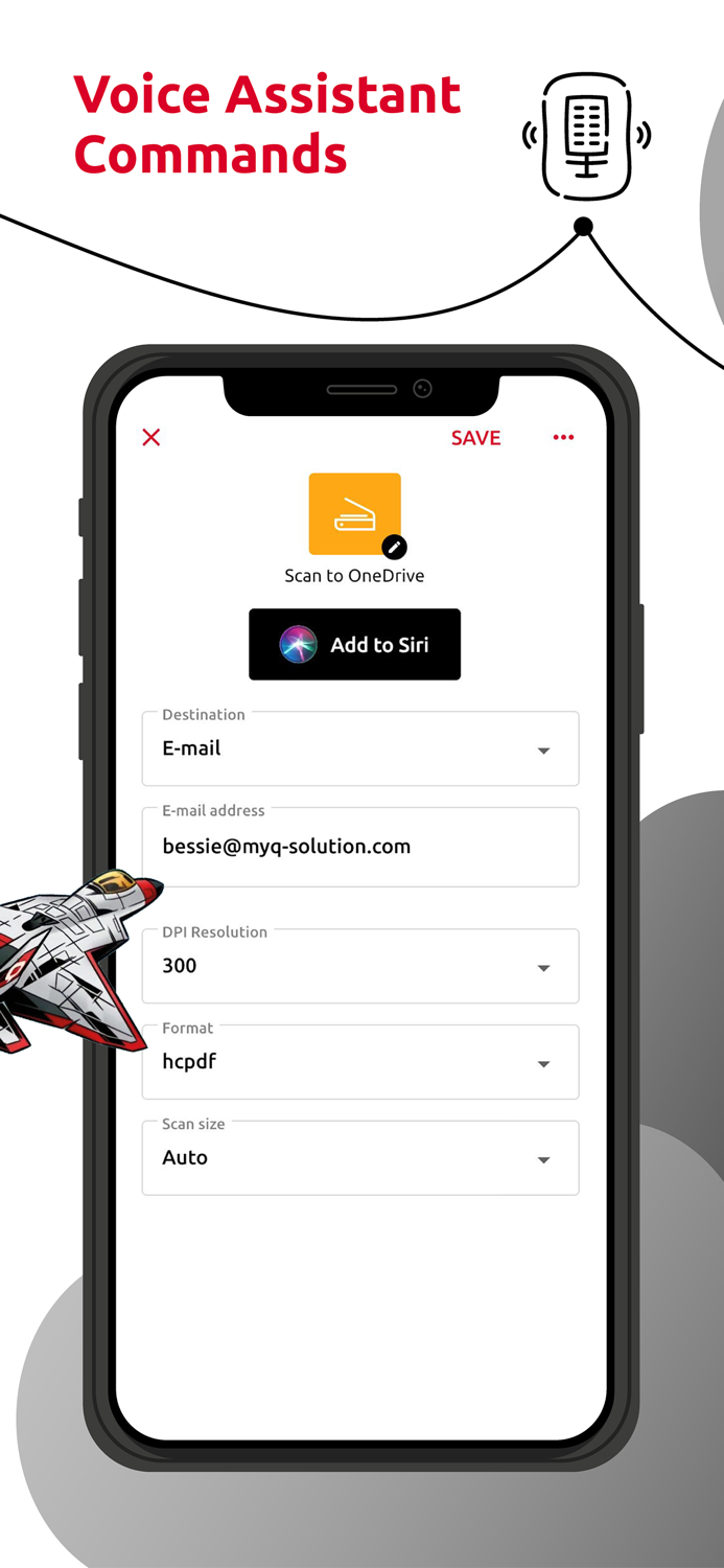 MyQ Roger OCR scanner PDF