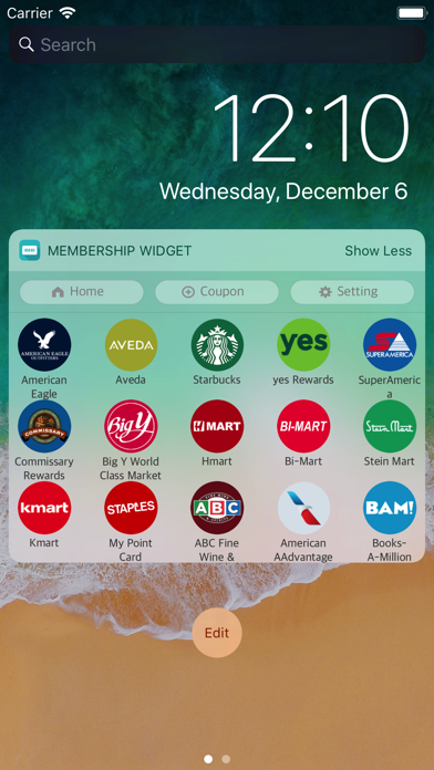 Membership widget Pro Screenshot