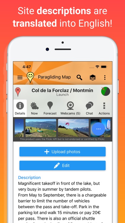 Paragliding Map screenshot-3