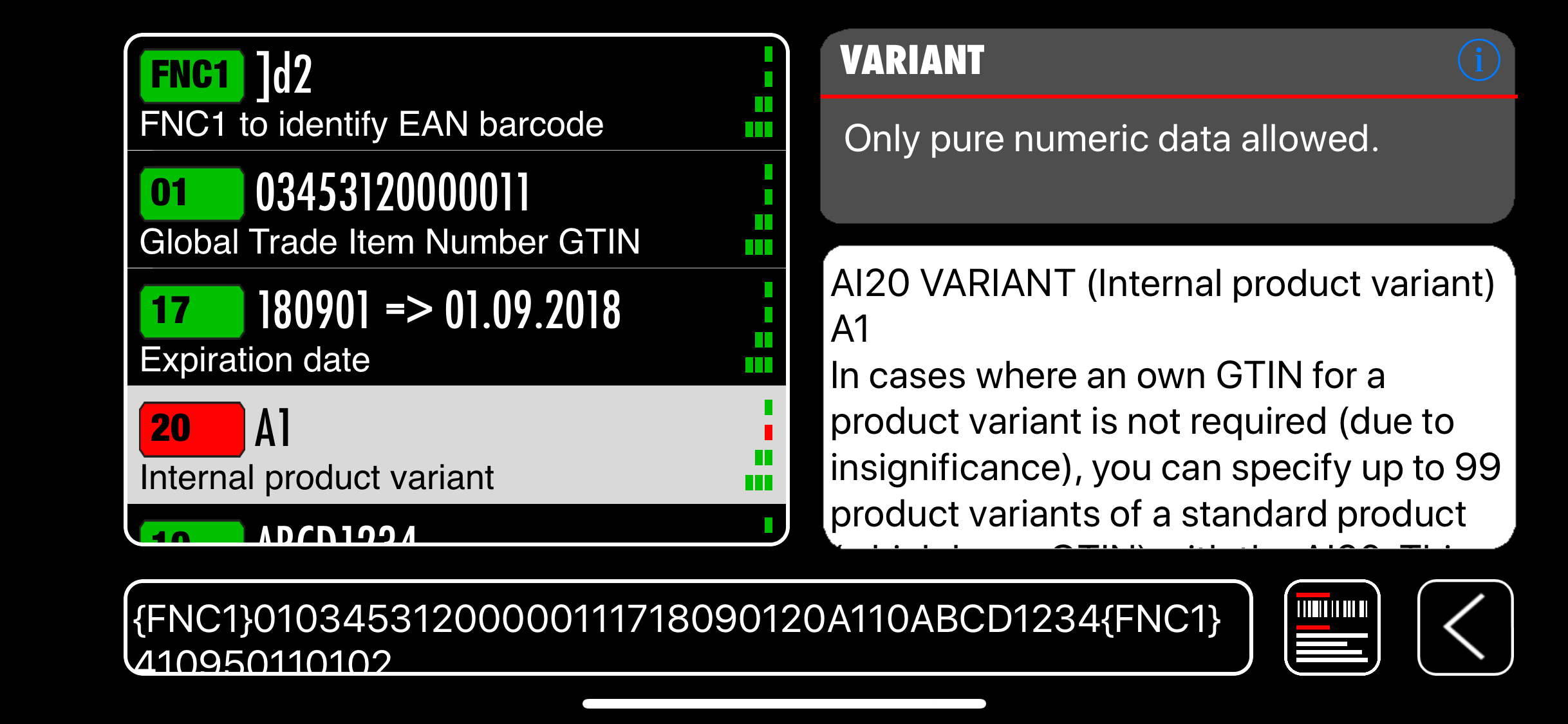 Barcode Check
