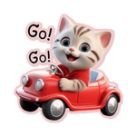 Download White Cat Stickers - WASticker app