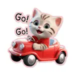 White Cat Stickers - WASticker App Contact