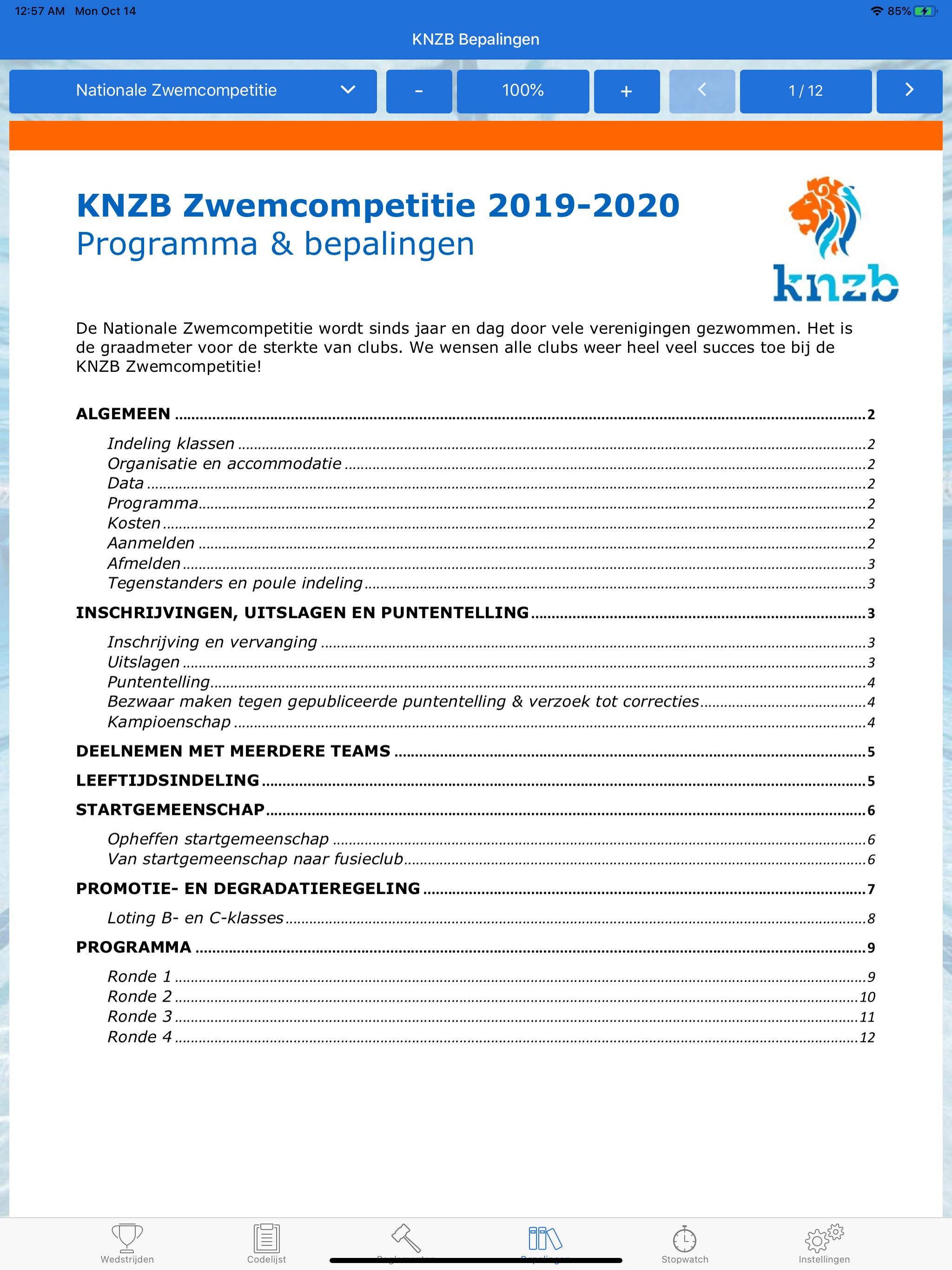 Zwemofficial
