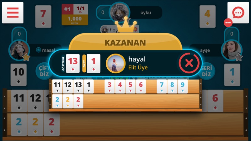 Okey & Banko screenshot 2