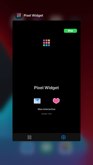 Pixel Widget Screenshot