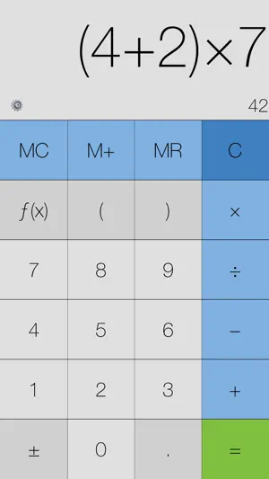 My Calculator (incl. currency) screenshot 1