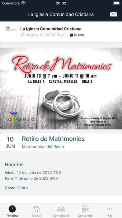 La Iglesia Comunidad Cristiana Screenshot