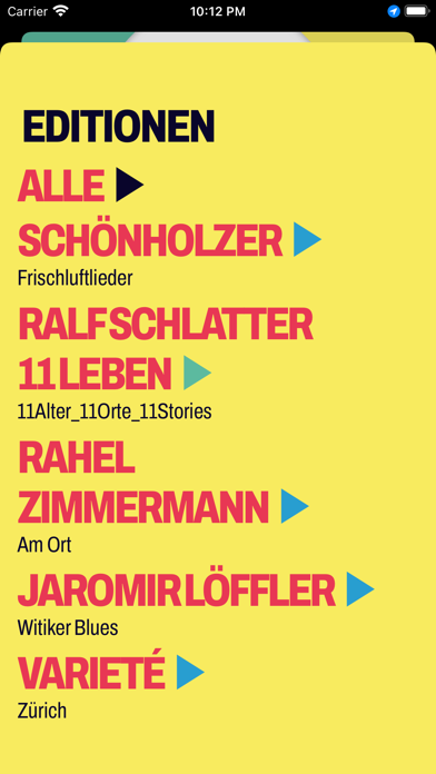 Songmapp Screenshot