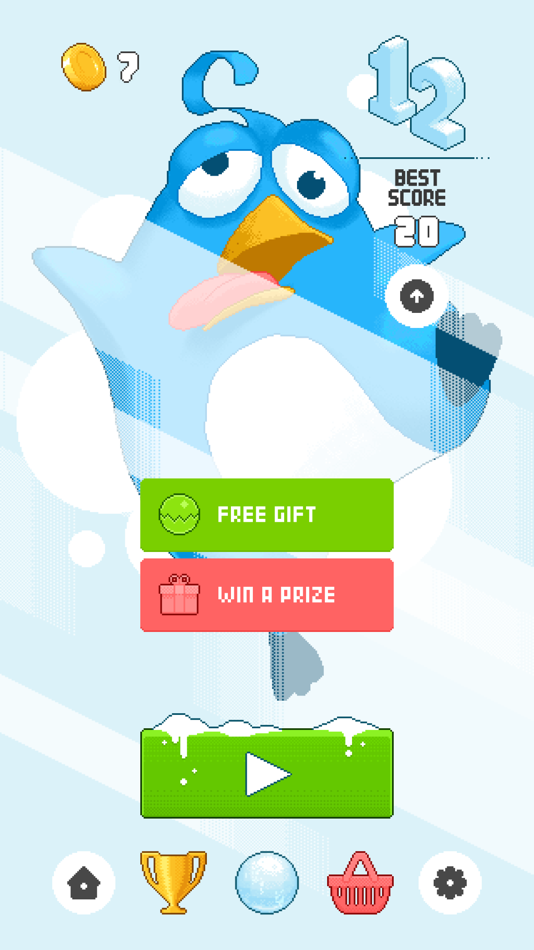 #4. Snow Roll (iOS) 由: Happymagenta UAB